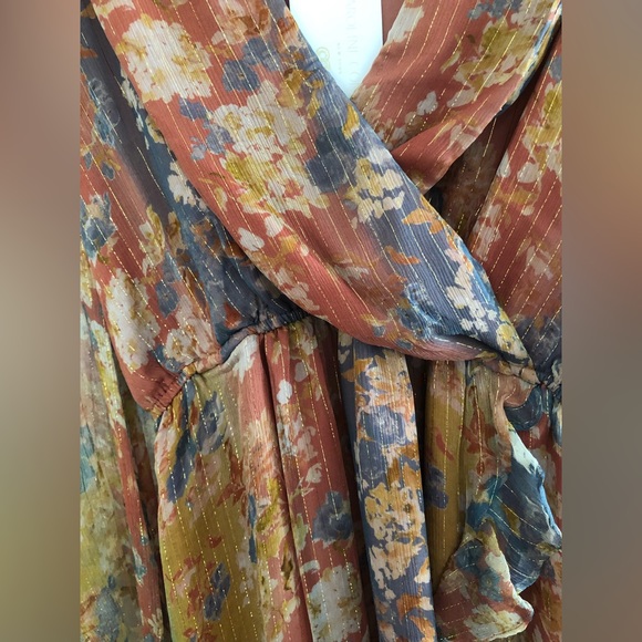 Caroline Constas Vivian Gown in Ombre Summer Floral - Picture 4 of 7